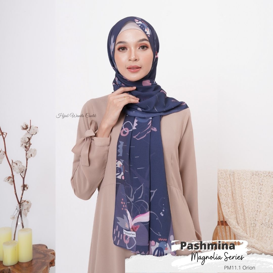 Magnolia - Pashmina Premium Ceruti - Orion -PM11.1