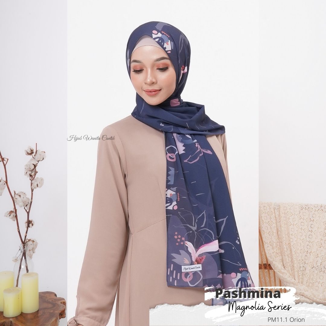 Magnolia - Pashmina Premium Ceruti - Orion -PM11.1