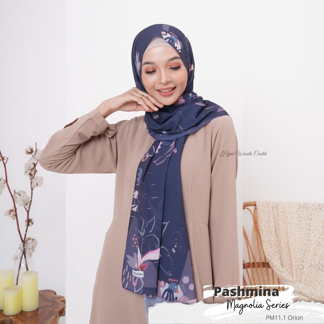 Magnolia - Pashmina Premium Ceruti - Orion -PM11.1