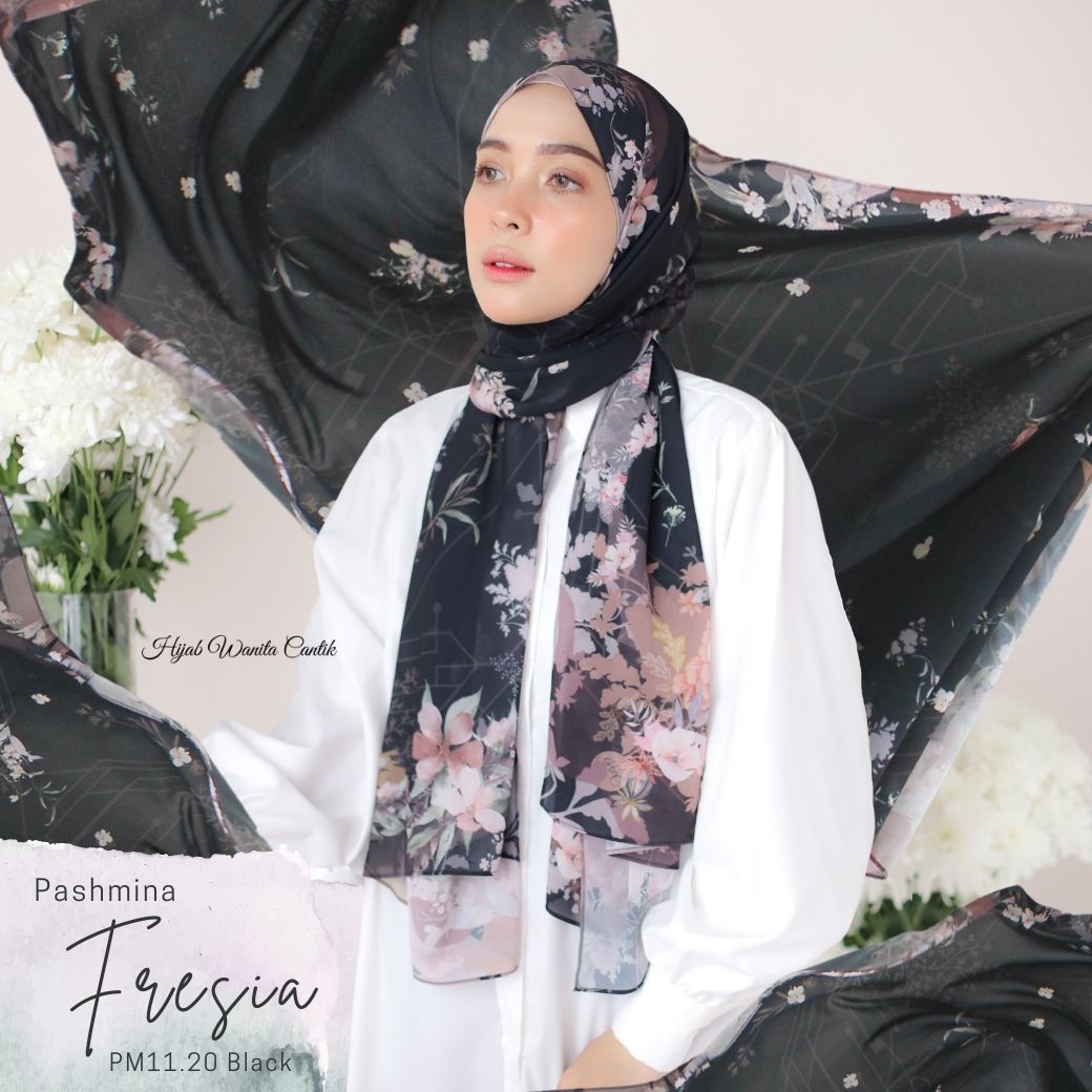 Fresia - Pashmina Premium Ceruti - Black - PM11.20