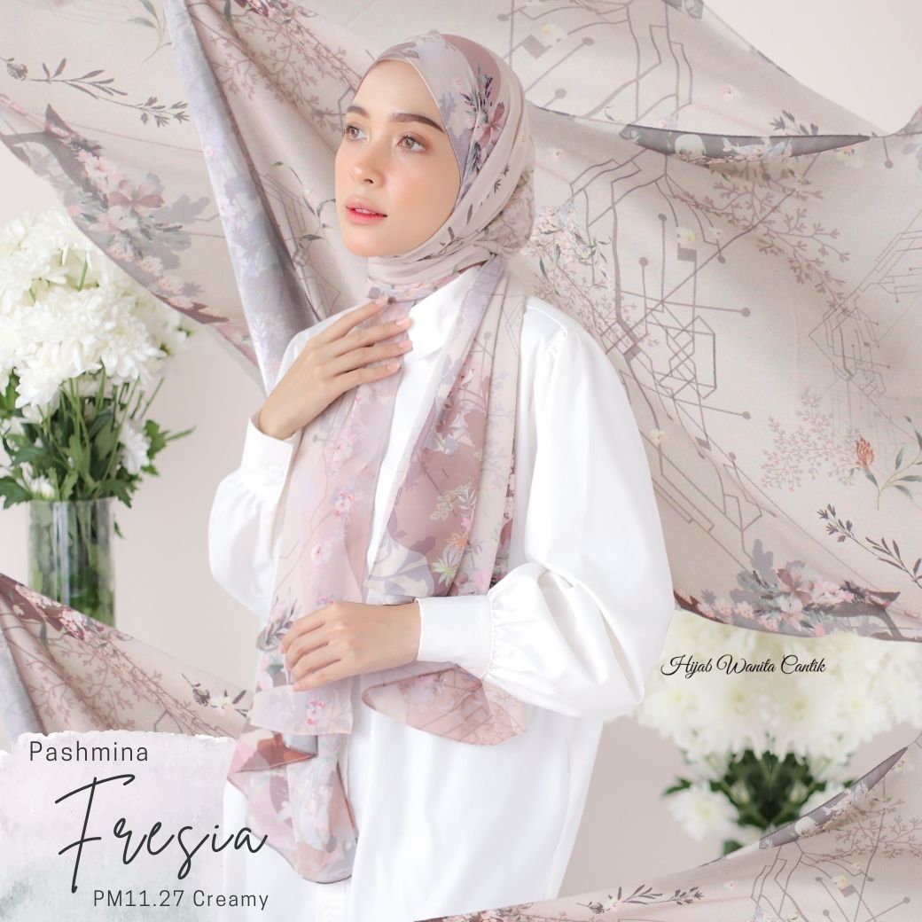 Fresia - Pashmina Premium Ceruti - Creamy - PM11.27