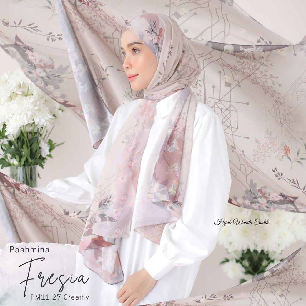 Fresia - Pashmina Premium Ceruti - Creamy - PM11.27