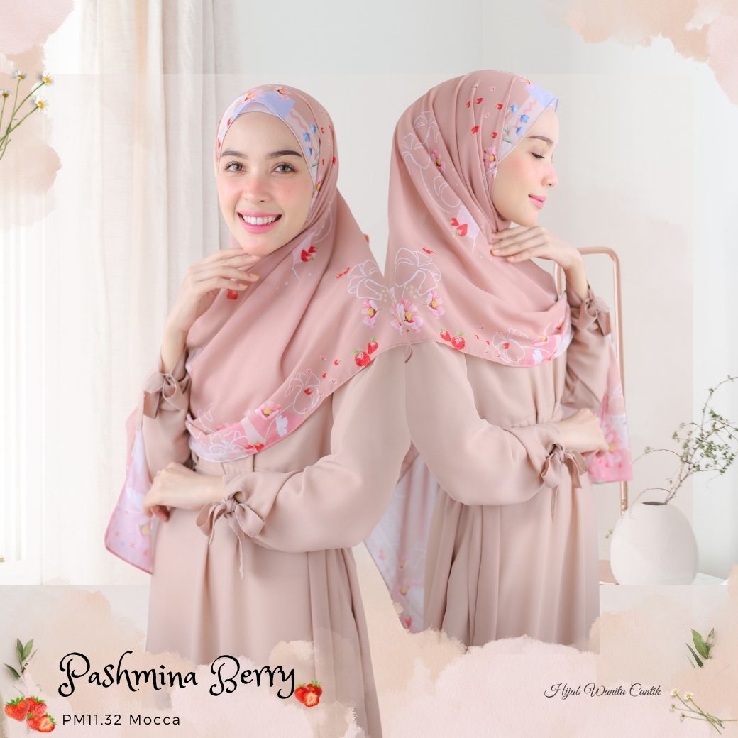 Berry - Pashmina Premium Ceruti - Mocca - PM11.32