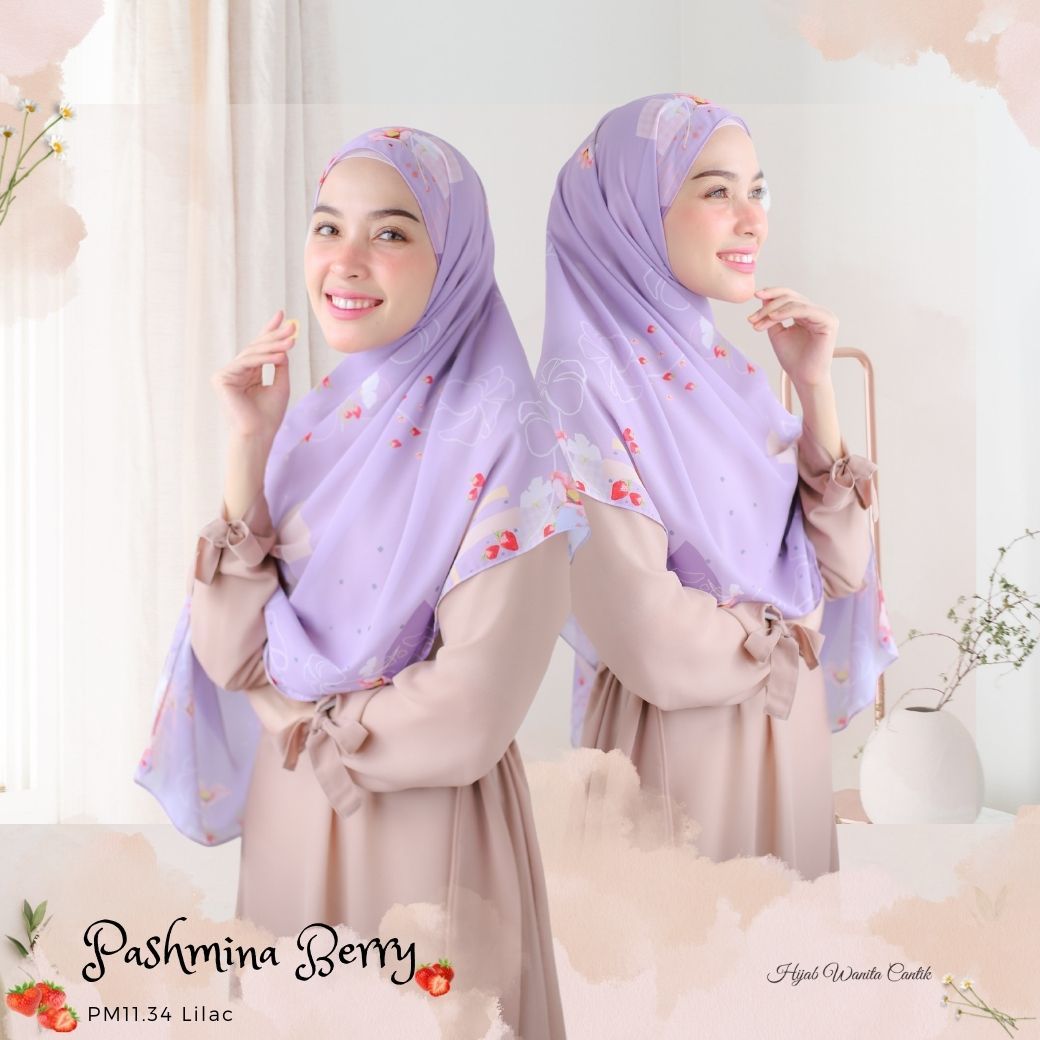 Berry - Pashmina Premium Ceruti - Lilac - PM11.34