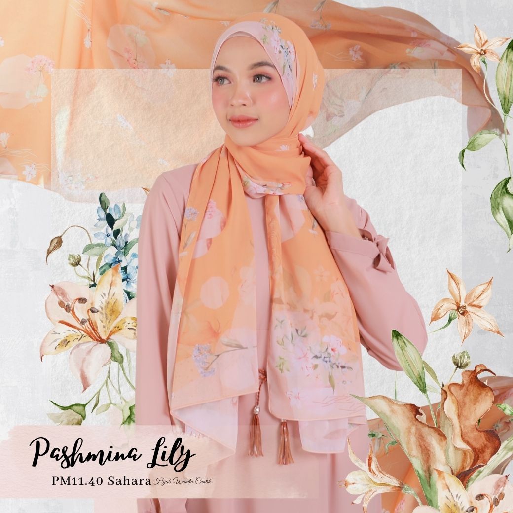 Lily - Pashmina Premium Ceruti - Sahara - PM11.40