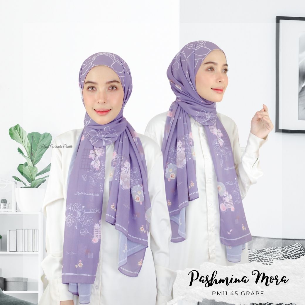 Mora - Pashmina Premium Ceruti - Grape - PM11.45