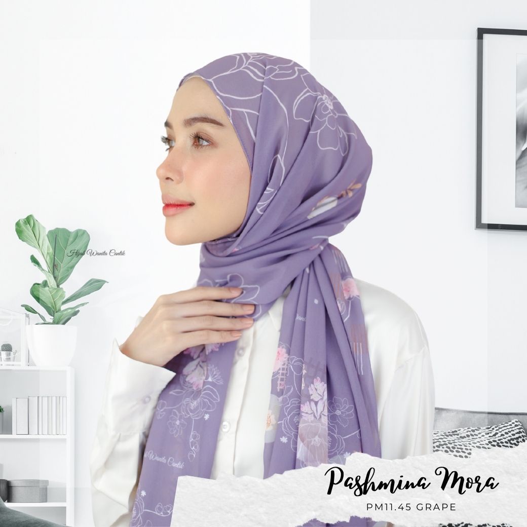 Mora - Pashmina Premium Ceruti - Grape - PM11.45