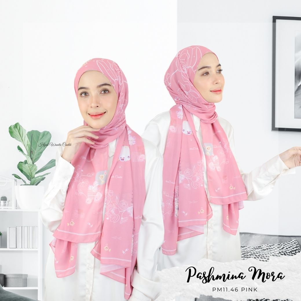 Mora - Pashmina Premium Ceruti - Pink - PM11.46