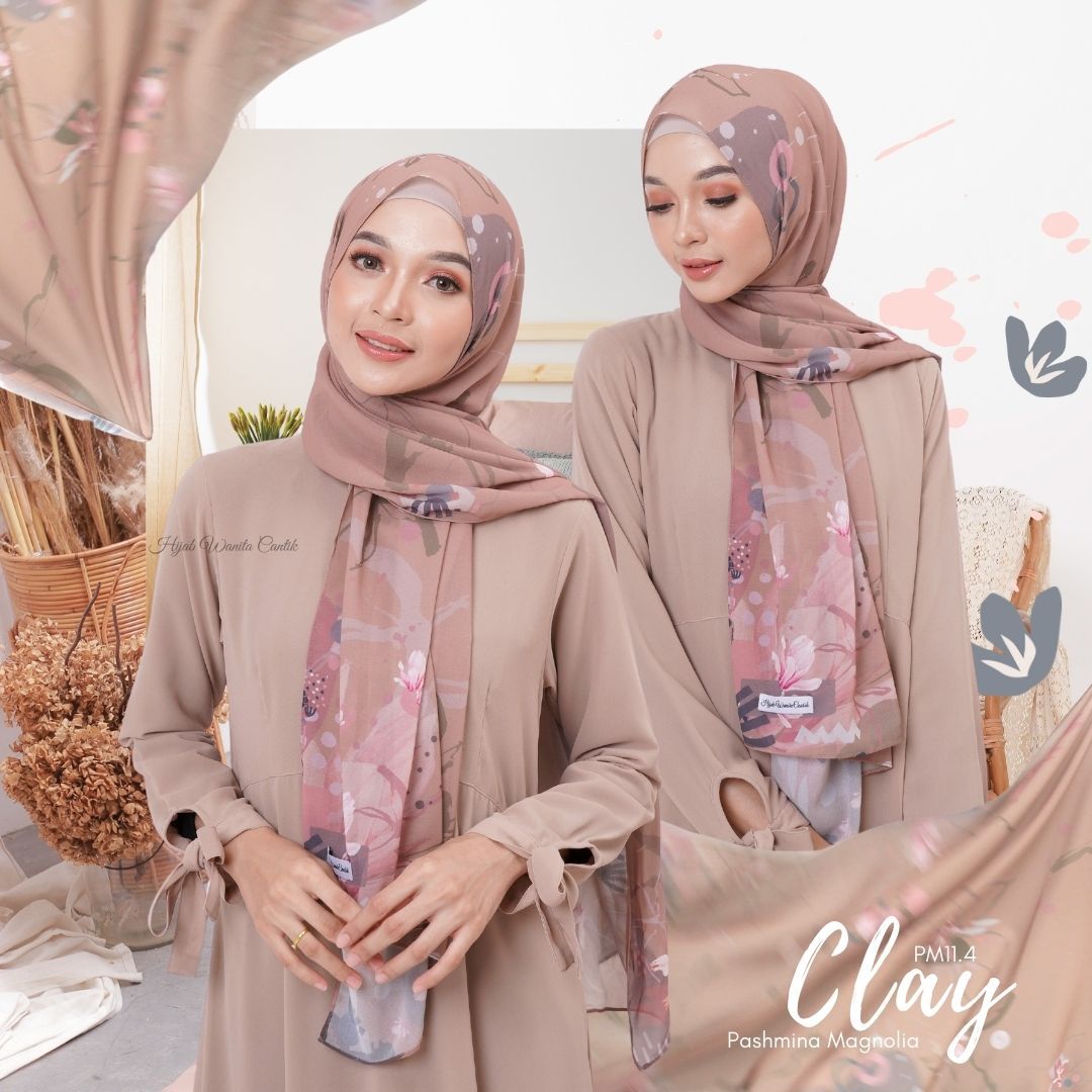 Magnolia - Pashmina Premium Ceruti - Clay - PM11.4