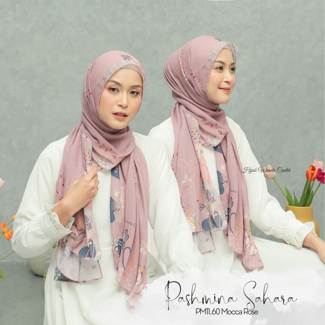 Sahara - Pashmina Premium Voal - Mocca Rose - PM11.60