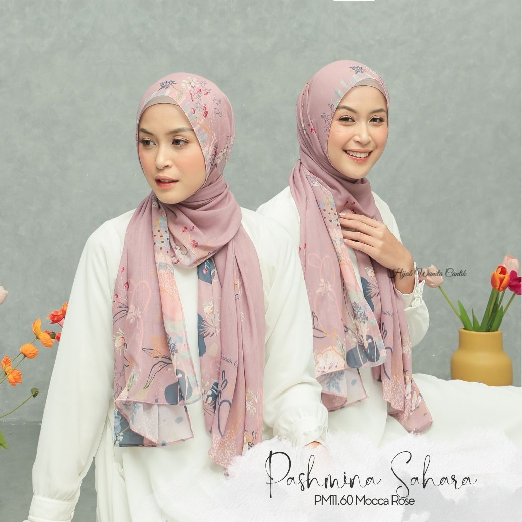 Sahara - Pashmina Premium Voal - Mocca Rose - PM11.60