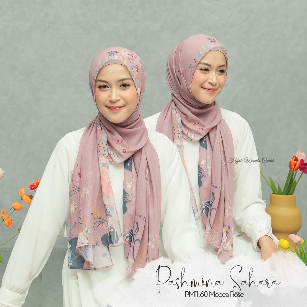 Sahara - Pashmina Premium Voal - Mocca Rose - PM11.60