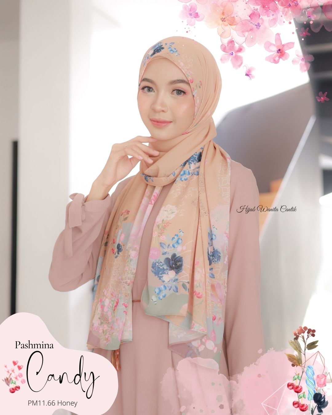 Candy - Pashmina Premium Ceruti -  Honey - PM11.66