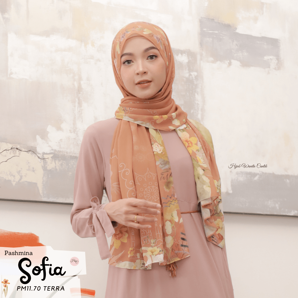 Sofia - Pashmina Premium Ceruti - Terra - PM11.70