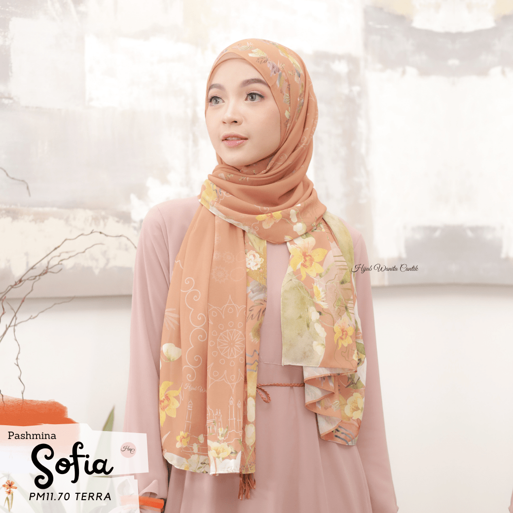 Sofia - Pashmina Premium Ceruti - Terra - PM11.70