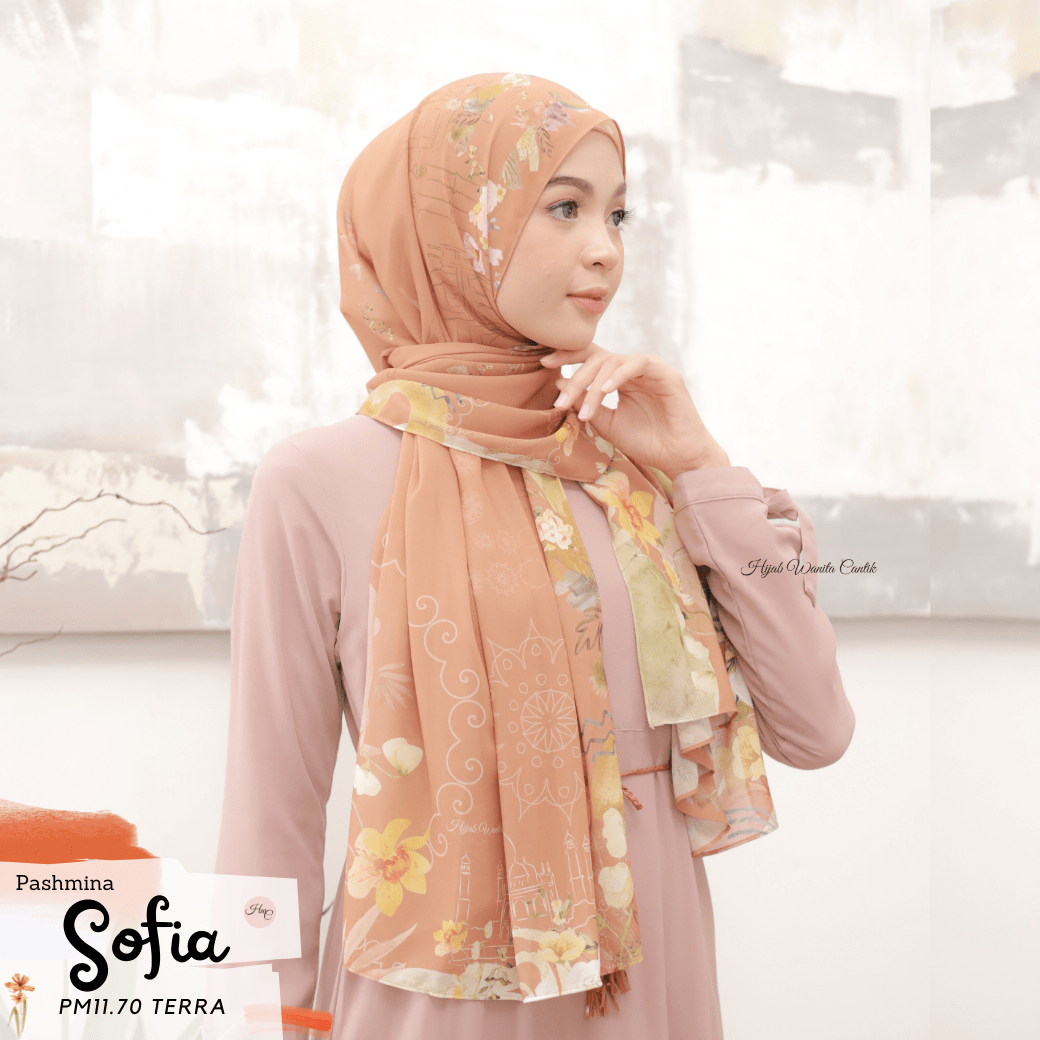 Sofia - Pashmina Premium Ceruti - Terra - PM11.70