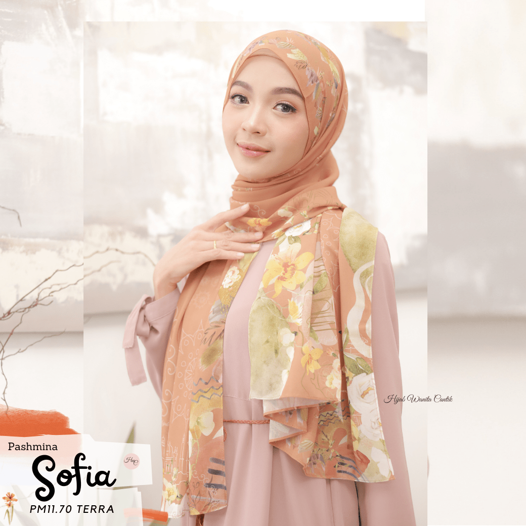 Sofia - Pashmina Premium Ceruti - Terra - PM11.70