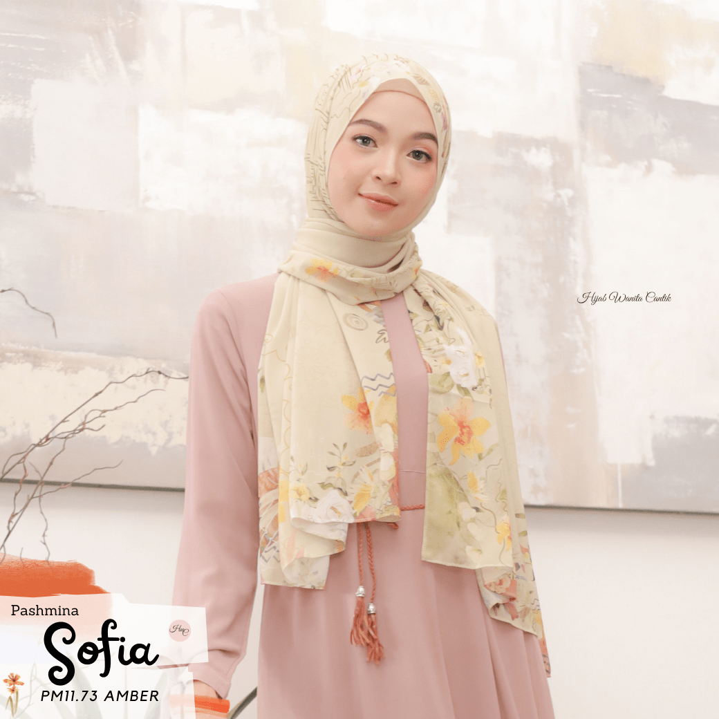 Sofia - Pashmina Premium Ceruti - Amber - PM11.73