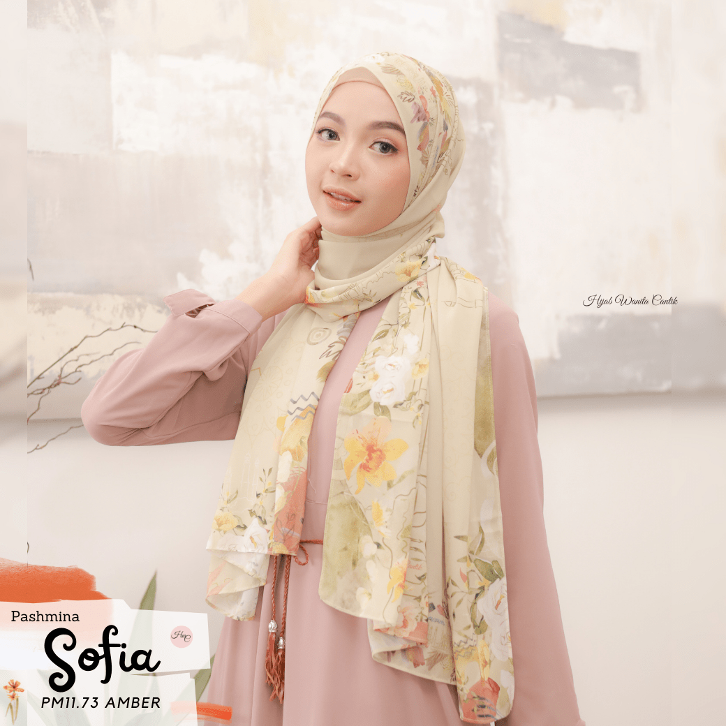 Sofia - Pashmina Premium Ceruti - Amber - PM11.73