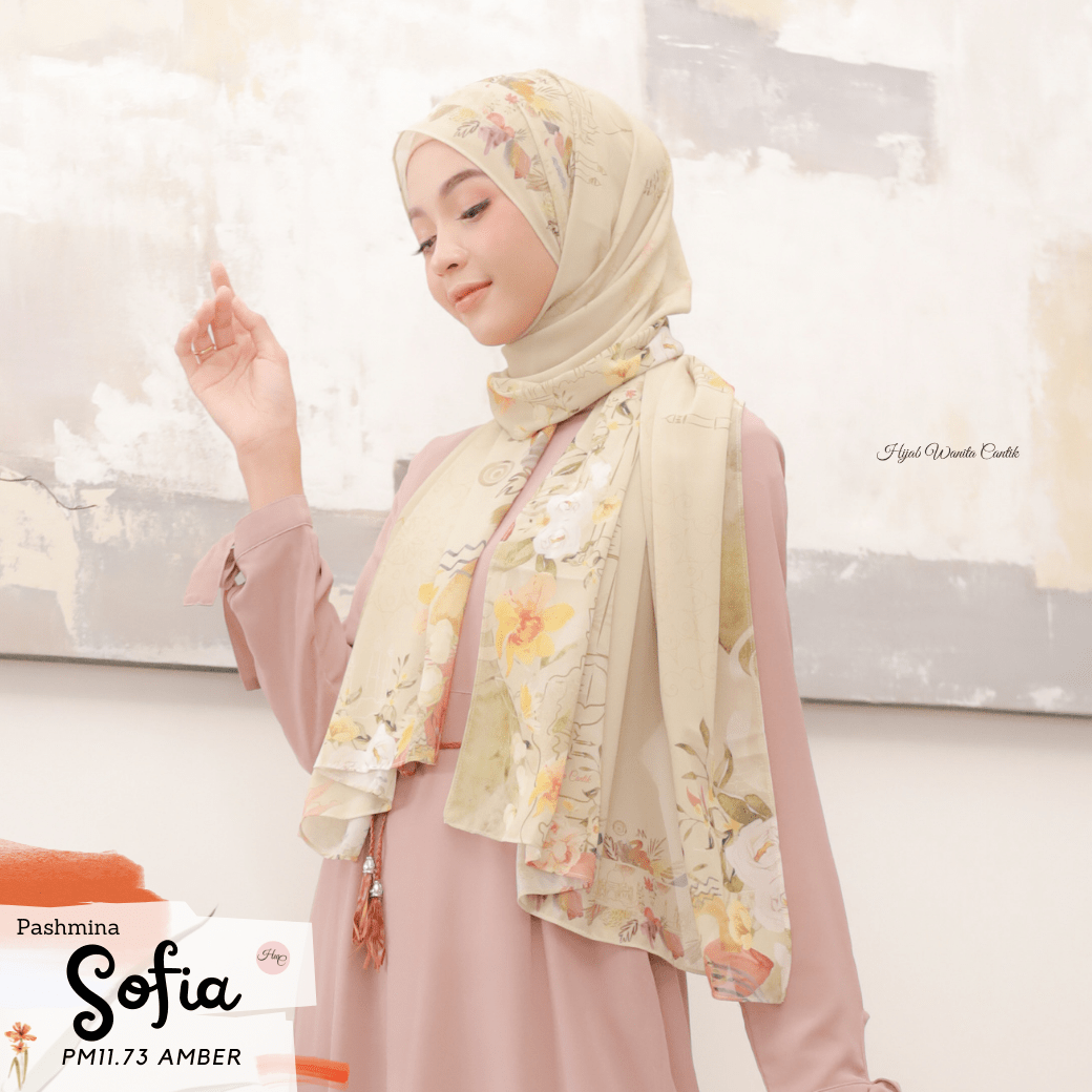 Sofia - Pashmina Premium Ceruti - Amber - PM11.73