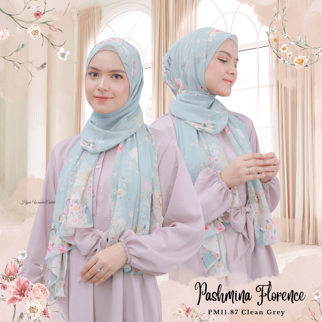 Florence - Pashmina Premium Ceruti - Clean Grey - PM11.87