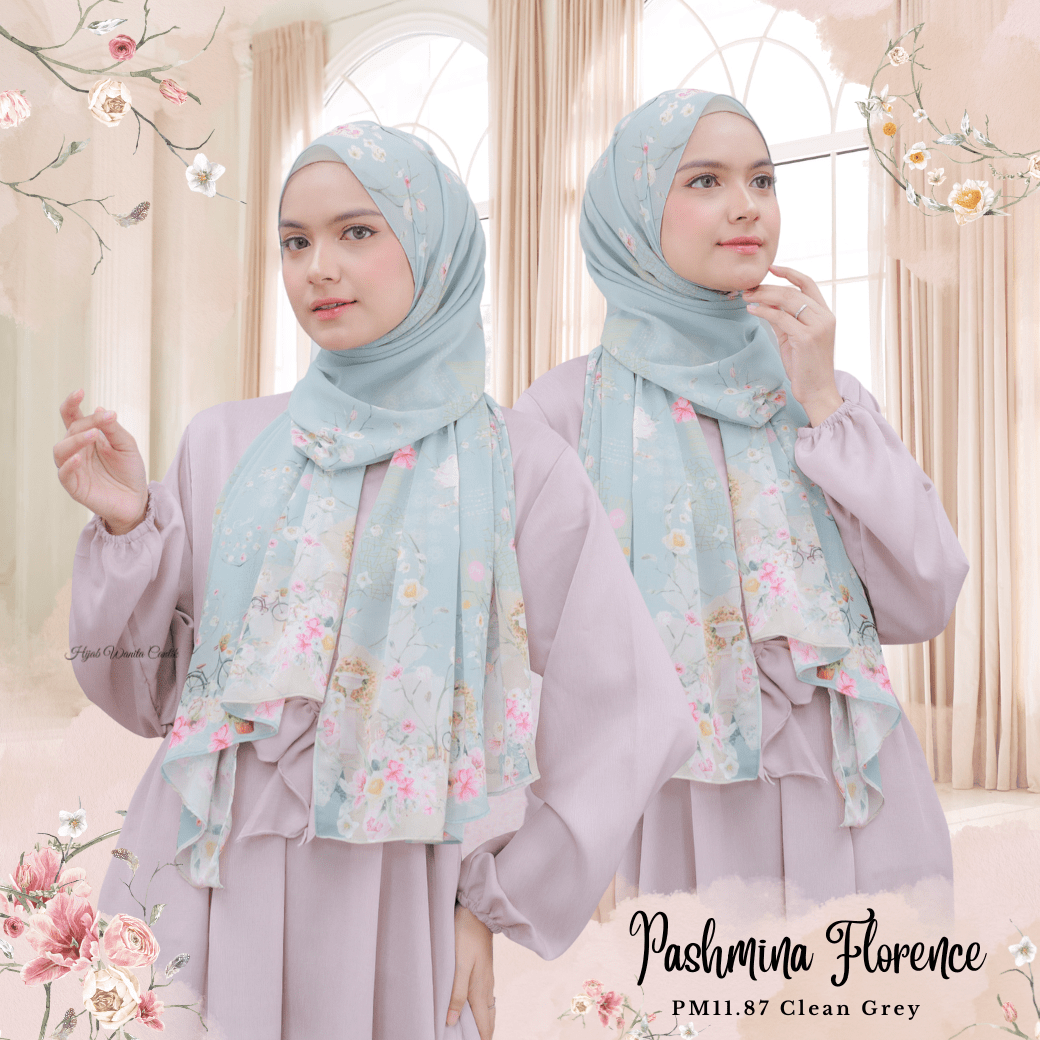 Florence - Pashmina Premium Ceruti - Clean Grey - PM11.87