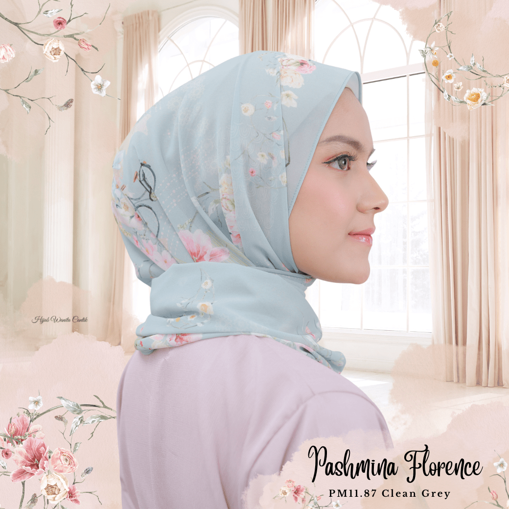 Florence - Pashmina Premium Ceruti - Clean Grey - PM11.87