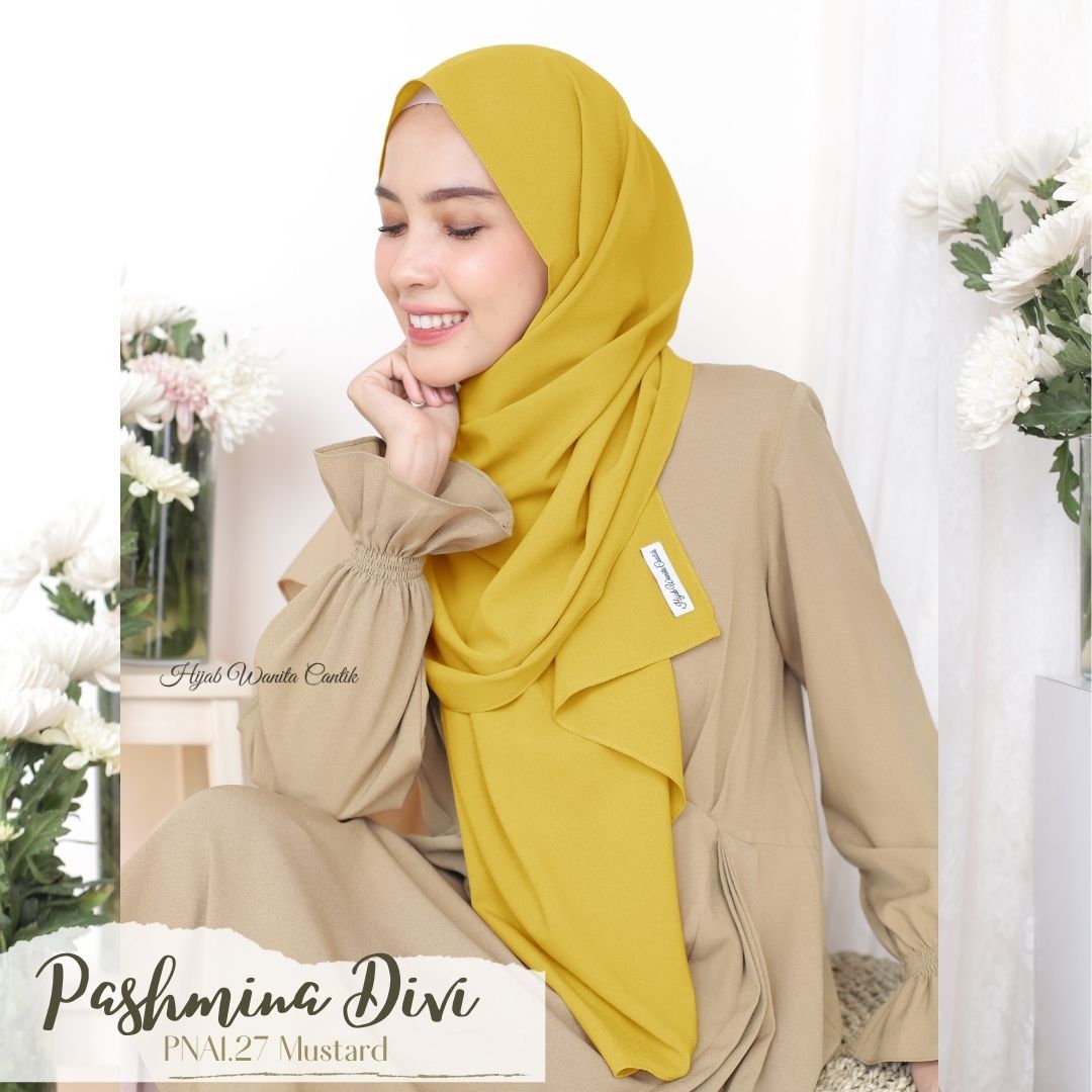 Pashmina Divi - PNA1.27 Mustard