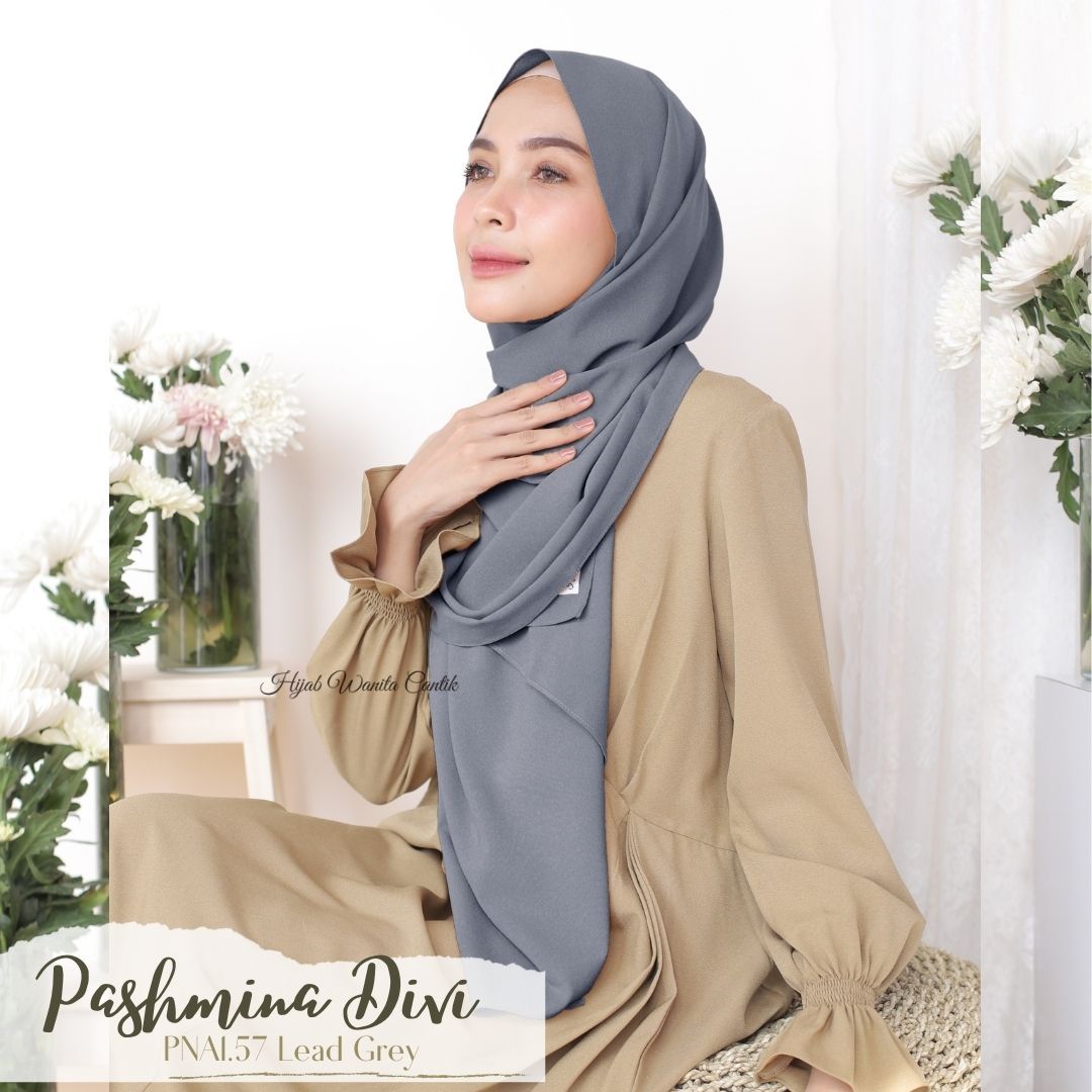 Pashmina Divi - PNA1.57 Lead Grey