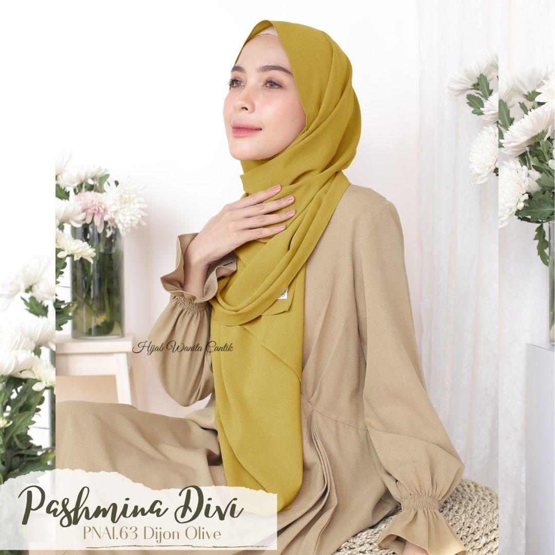 Pashmina Divi - PNA1.63 Dijon Olive