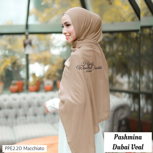 Dubai Voal Pashmina  - PPE2.20 Macchiato
