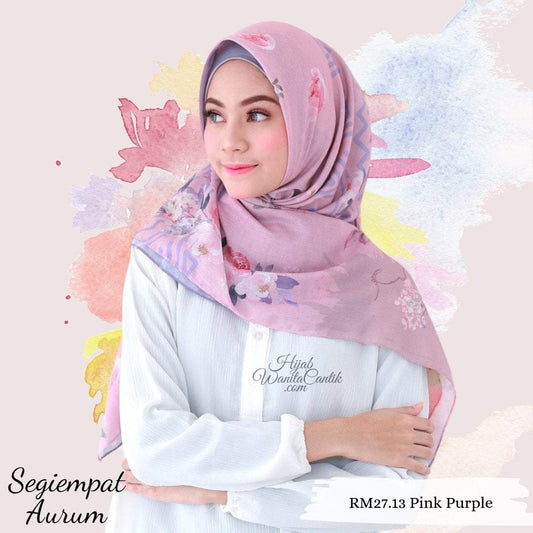 Segiempat Aurum  - RM27.13 Pink Purple