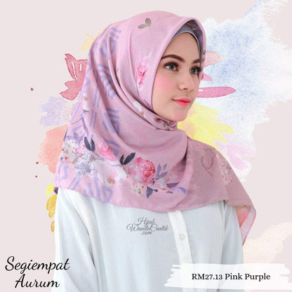 Segiempat Aurum  - RM27.13 Pink Purple