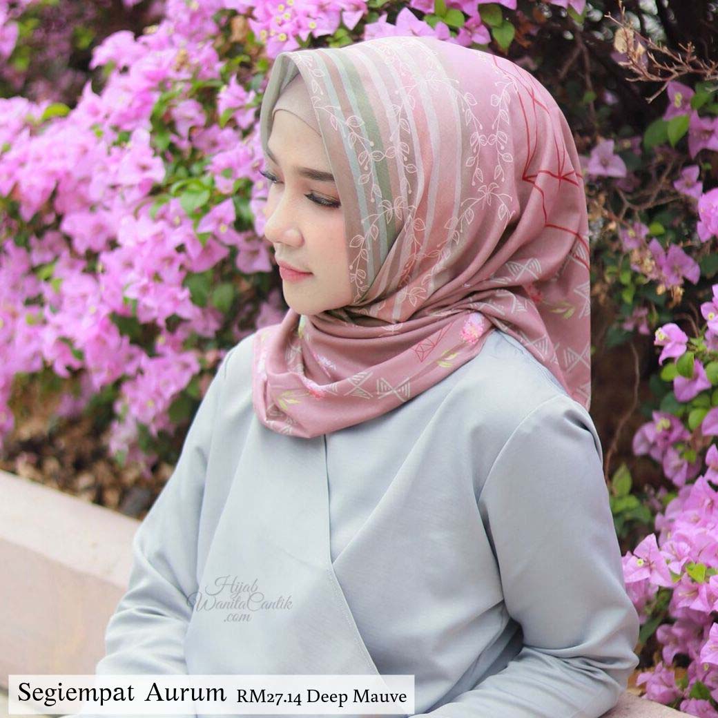 Segiempat Aurum  - RM27.14 Deep Mauve