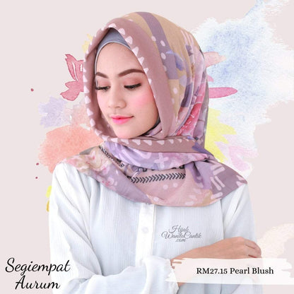 Segiempat Aurum  - RM27.15 Pearl Blush