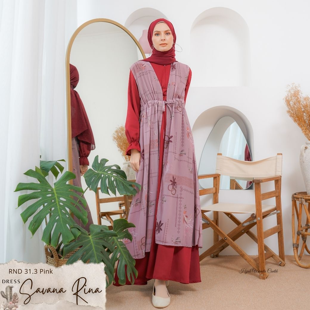 Savana Rina Dress - RND 31.3 Pink