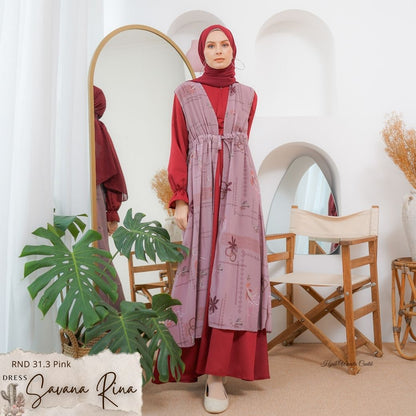 Savana Rina Dress - RND 31.3 Pink