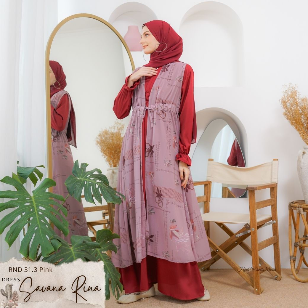 Savana Rina Dress - RND 31.3 Pink