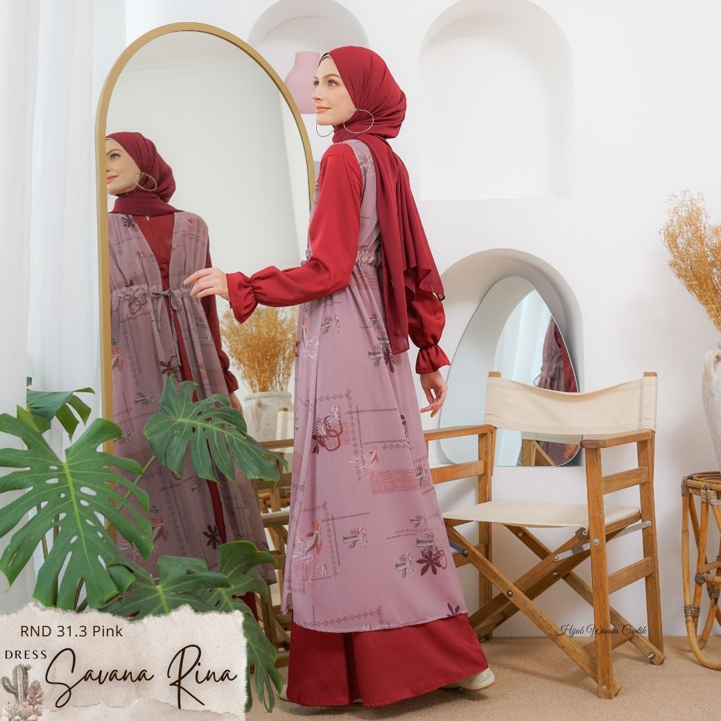 Savana Rina Dress - RND 31.3 Pink