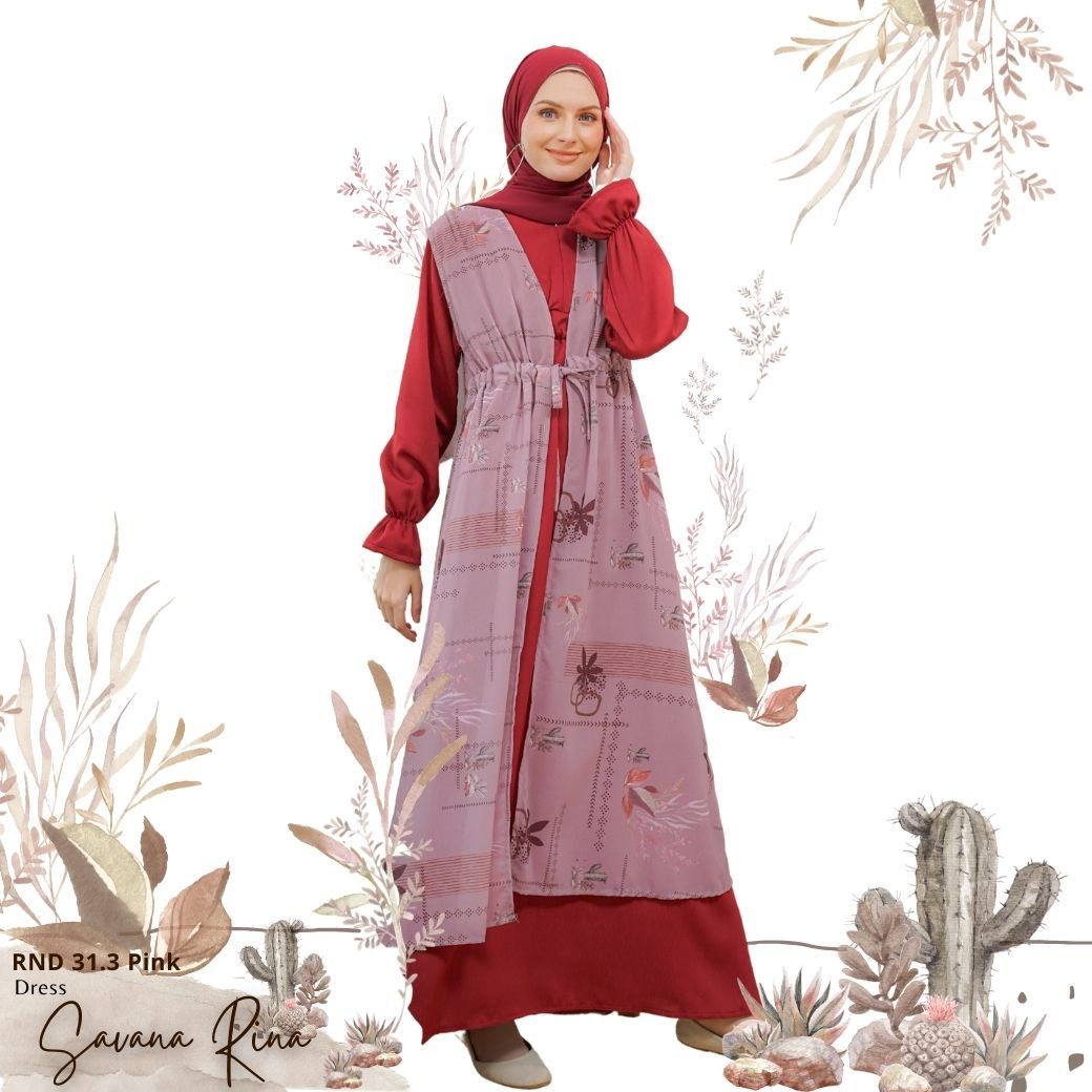 Savana Rina Dress - RND 31.3 Pink