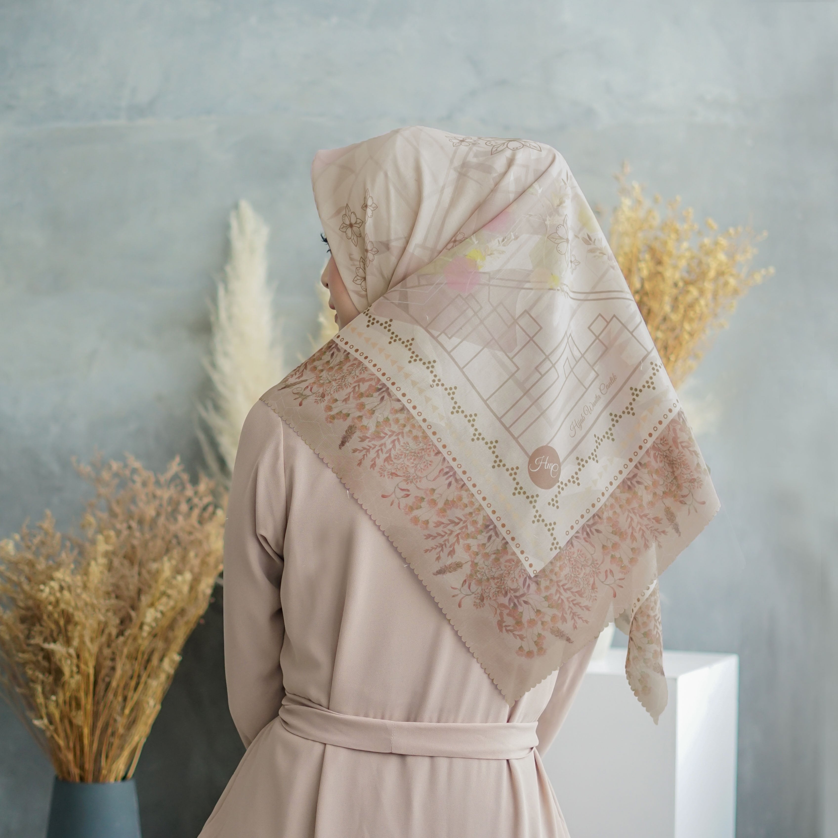 Segiempat Alkana Scarf -  AV12.4 Mist