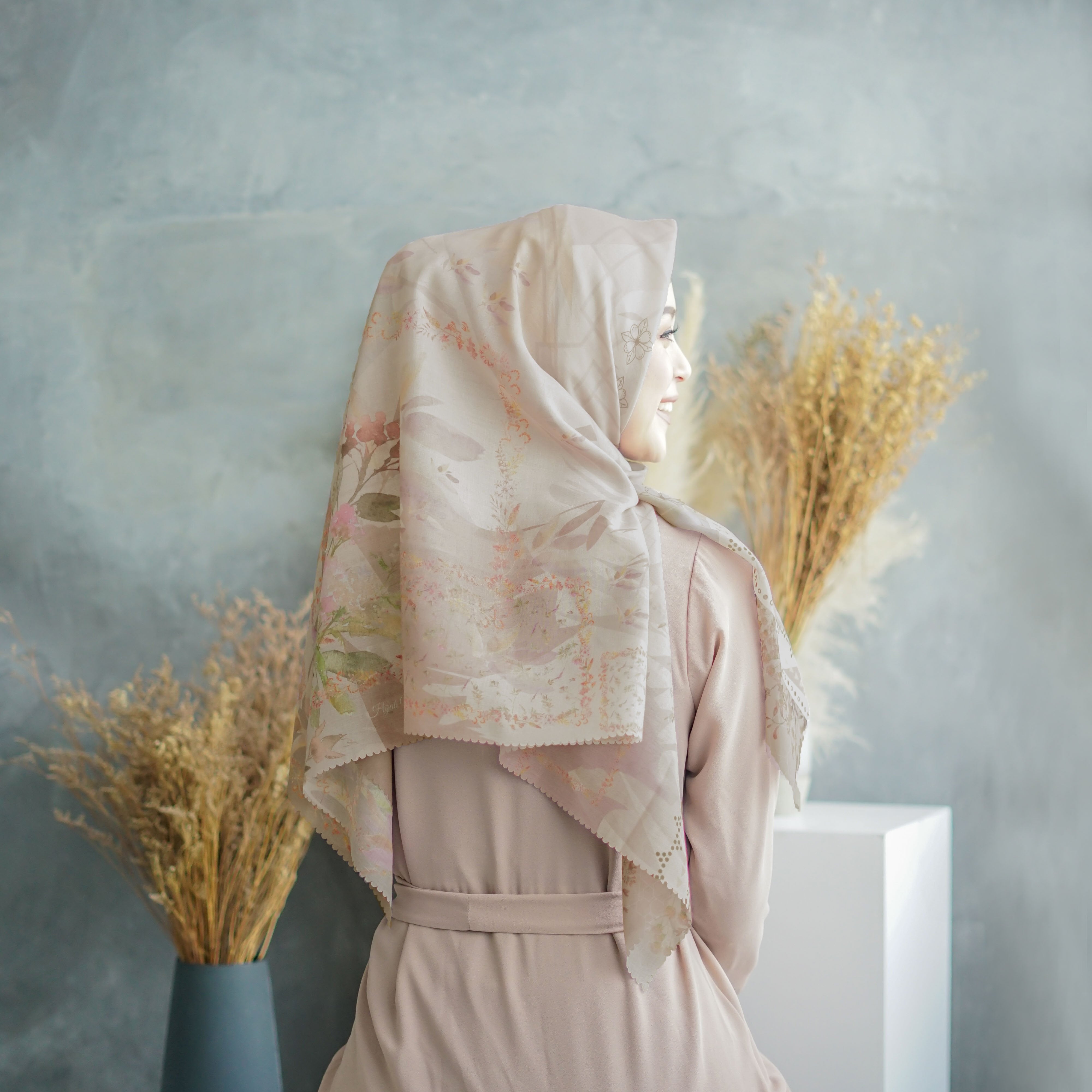 Segiempat Alkana Scarf -  AV12.4 Mist