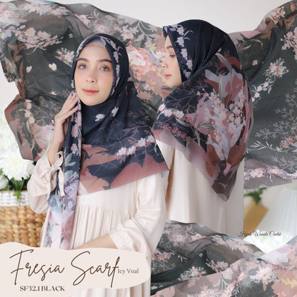 Fresia Scarf ICY Voal - SF32.1 Black