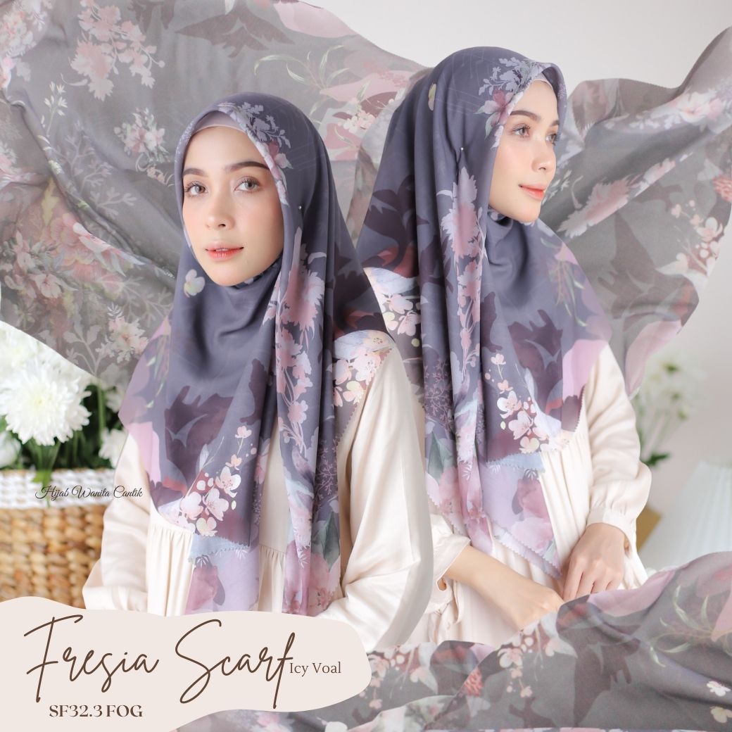 Fresia Scarf ICY Voal - SF32.3 Fog