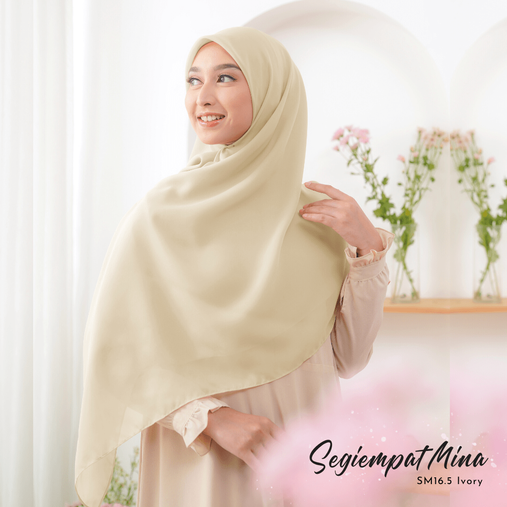 Segiempat Mina Syari - SM16.5 Ivory