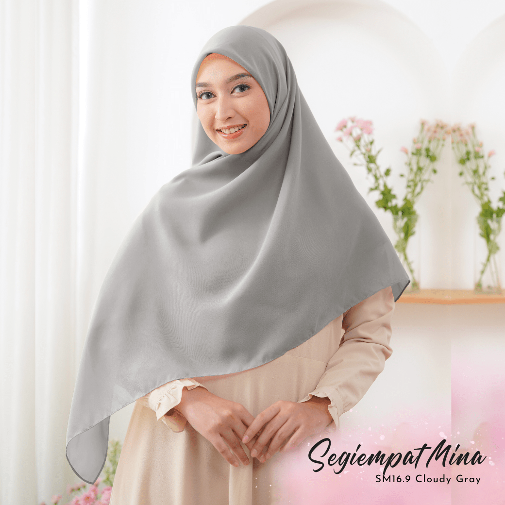 Segiempat Mina Syari - SM16.9 Cloudy Gray