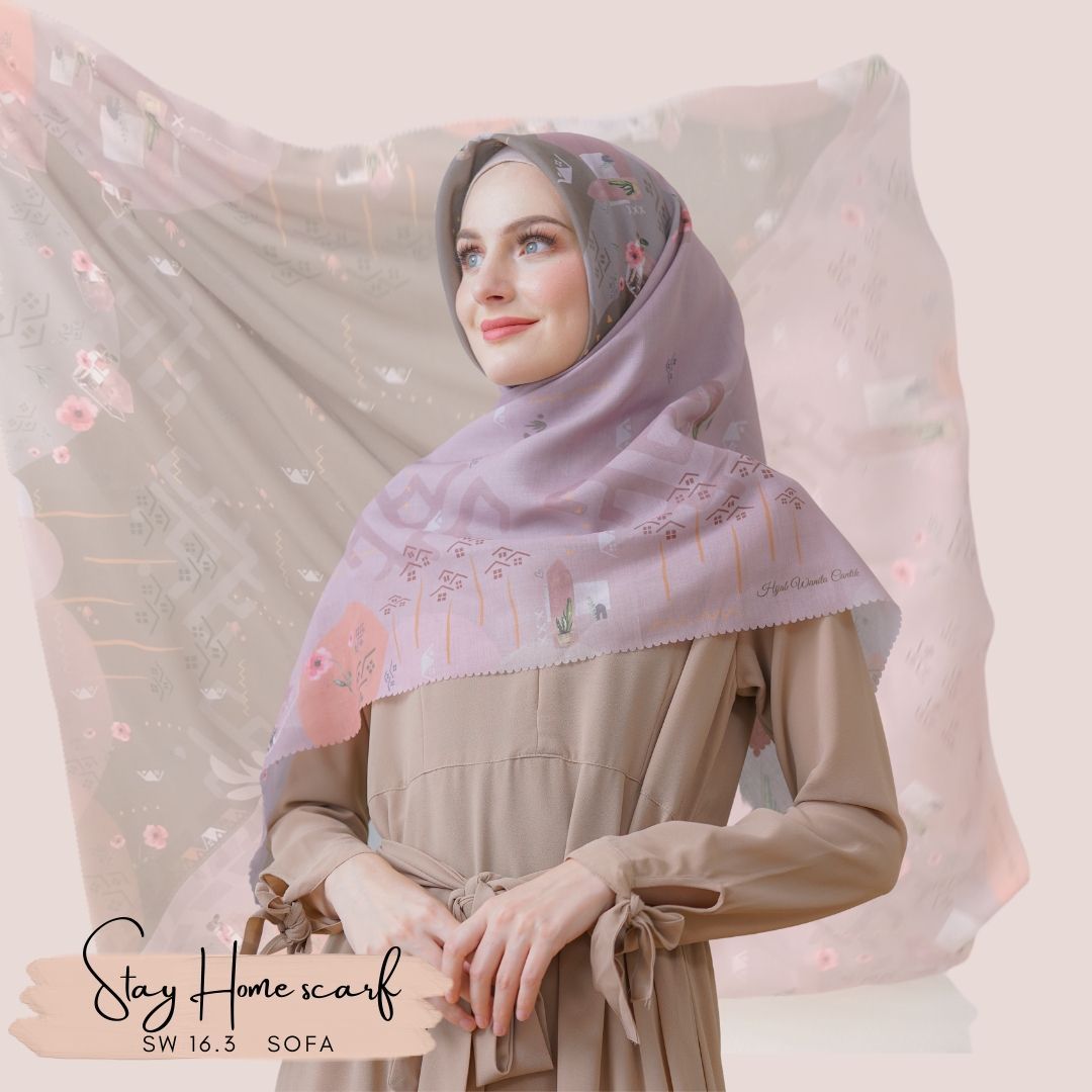 Segiempat Stay Home Scarf - SW16.3 Sofa