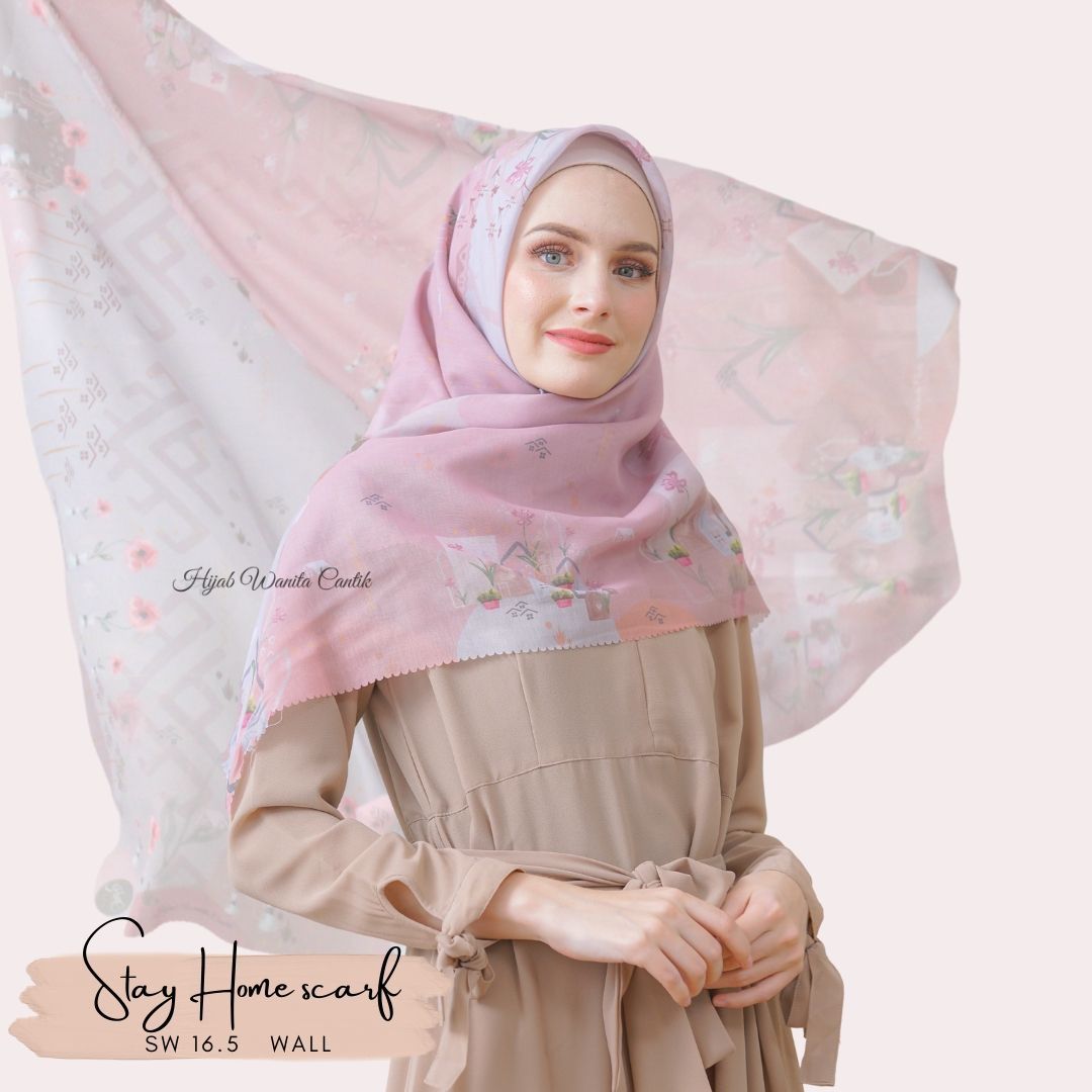 Segiempat Stay Home Scarf - SW16.5 Wall