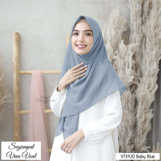 Segiempat Vina Voal - VT34.20 Baby Blue