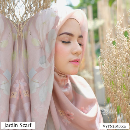 Jardin Scarf  - VYT6.3 Mocca